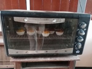 Cake In Oven